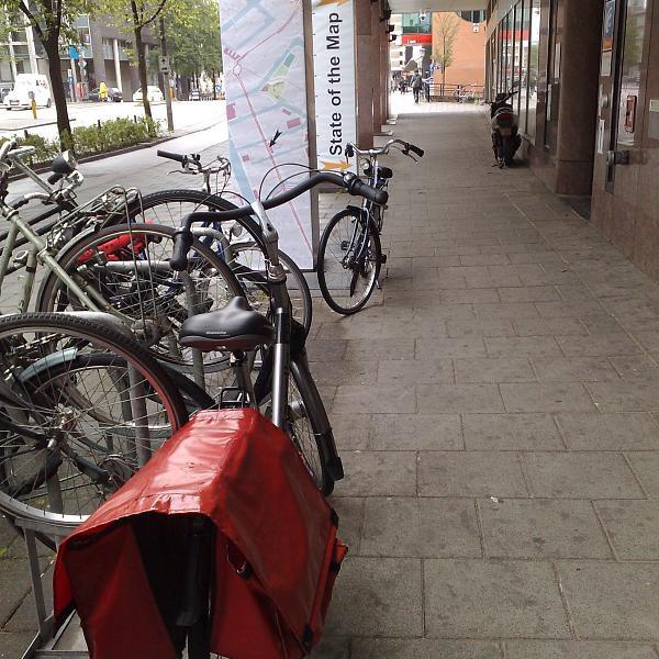 Bikes at State of the Map
