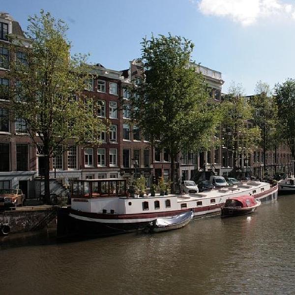 Lining the canal