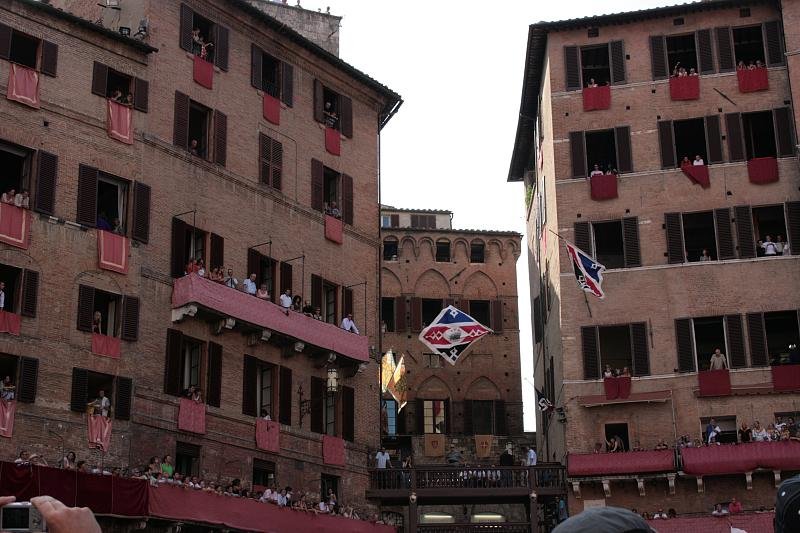 Flying flags