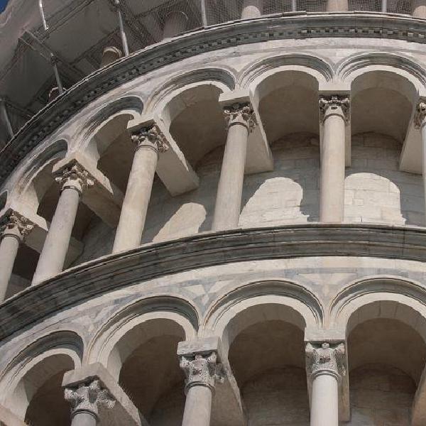Leaning Tower of Pisa detail