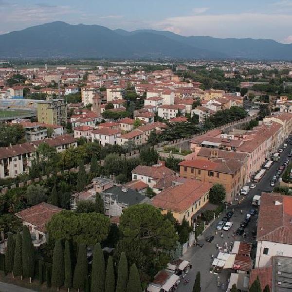 Pisa from above