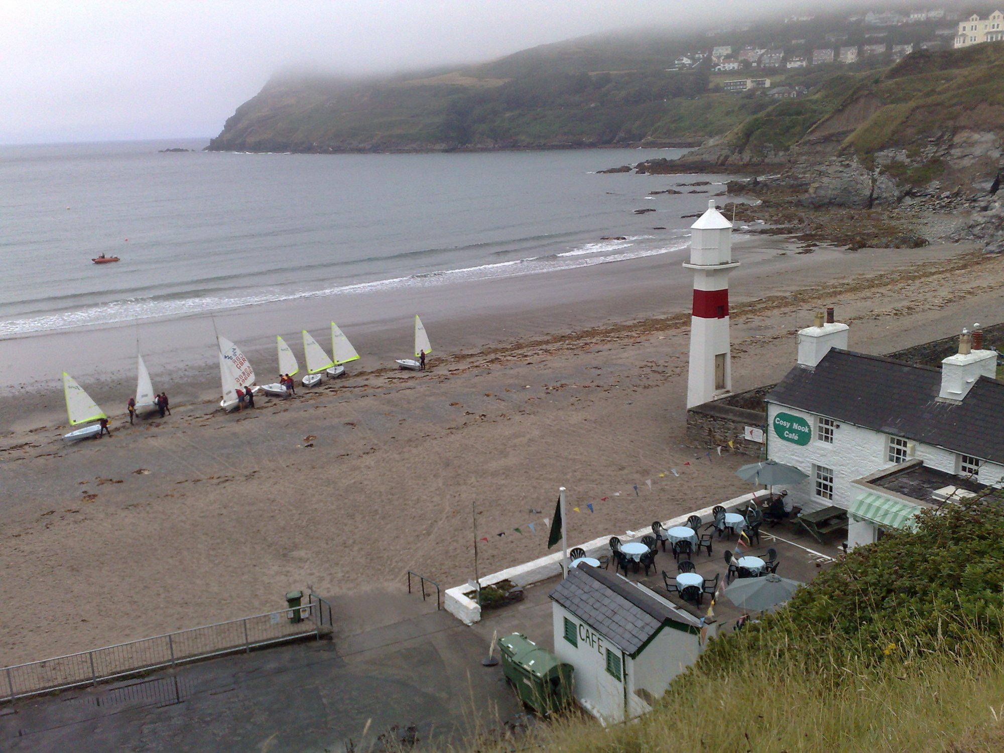 Sailing in Port Erin