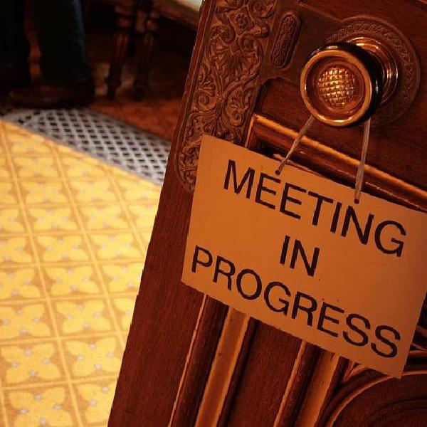 Meeting in progress
