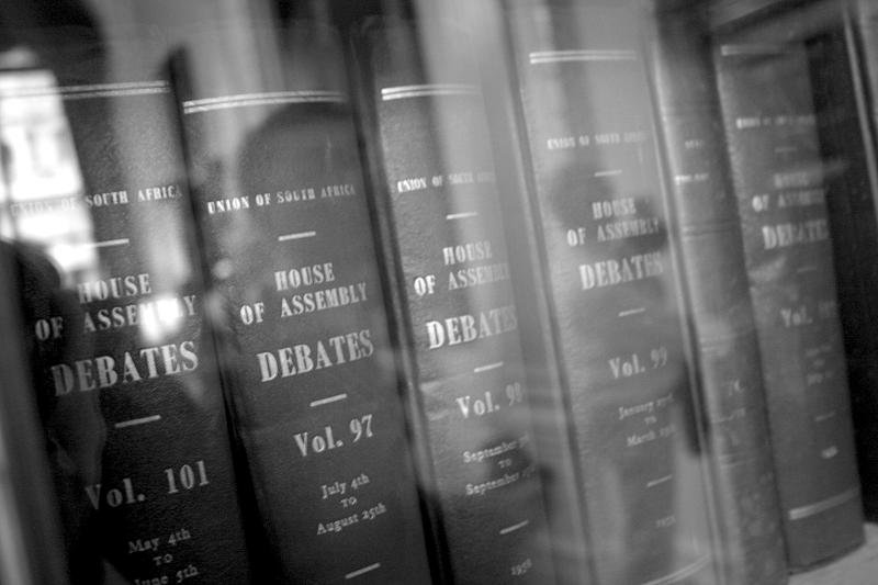 On the bookshelf