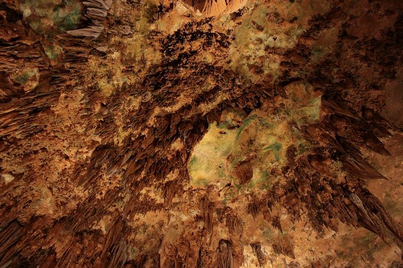 Cavernous ceiling