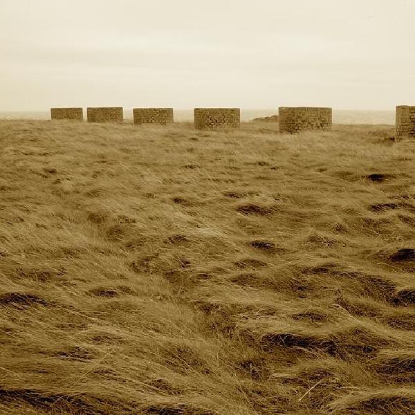 Sea defences at Langness