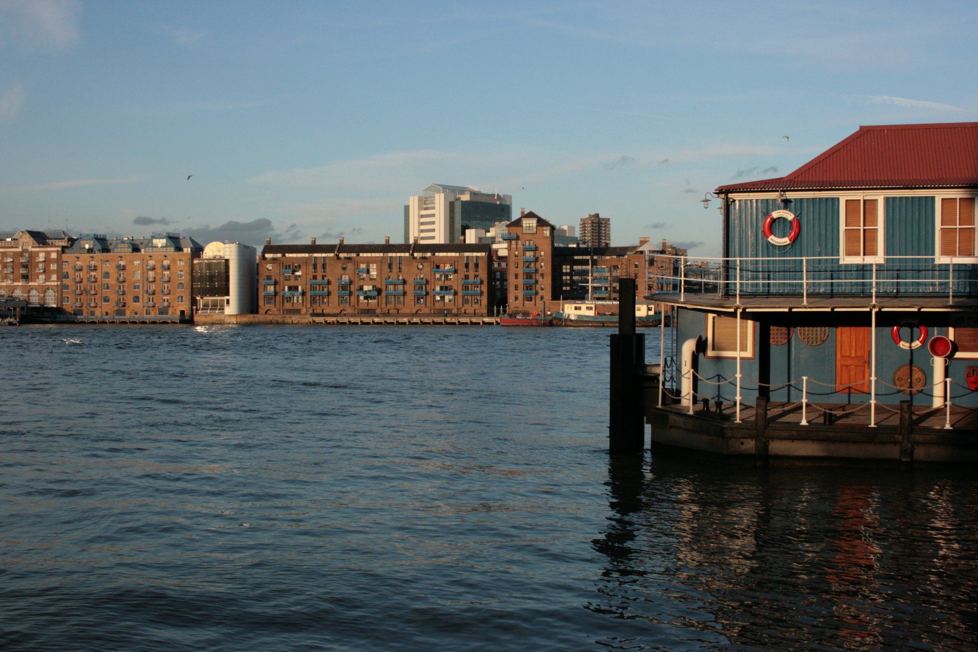 Barge on the Thames