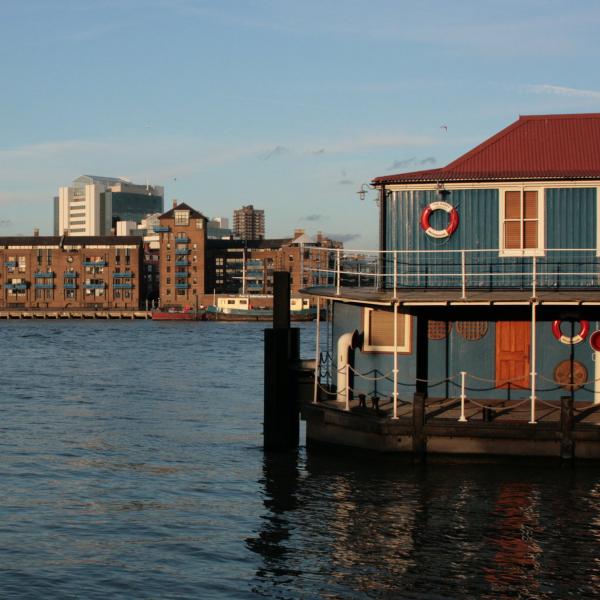 Barge on the Thames