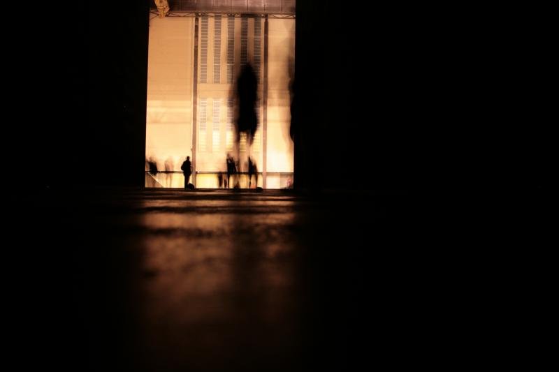 In the way