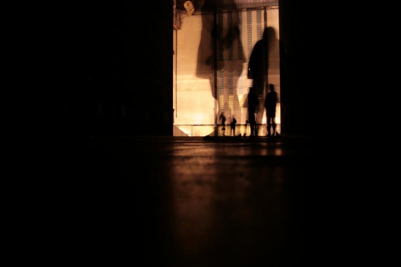 Shadowy figures