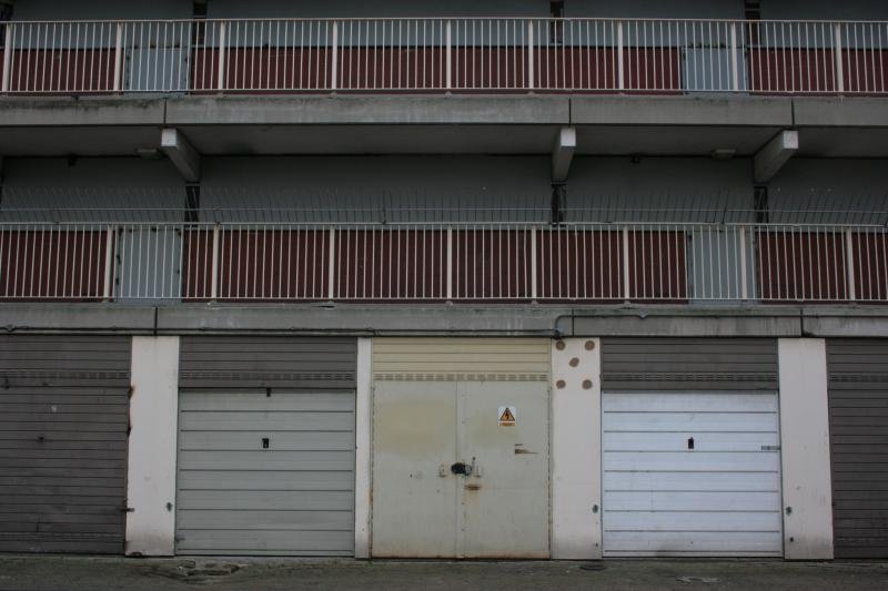Living above the garages