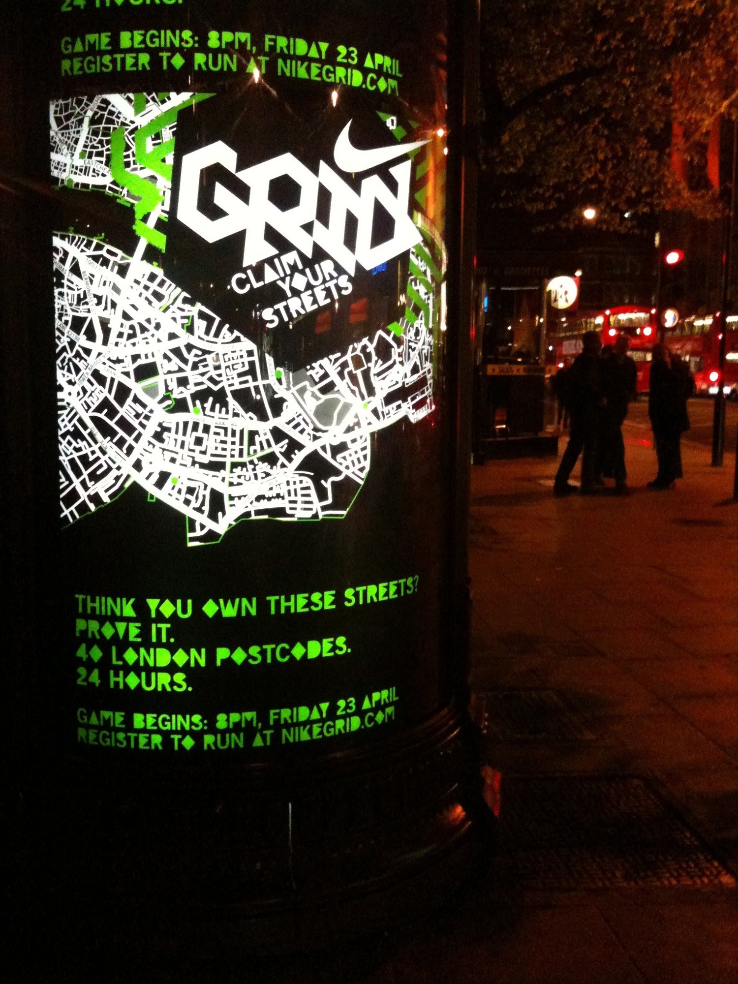 OpenStreetMap(?) on the streets of London