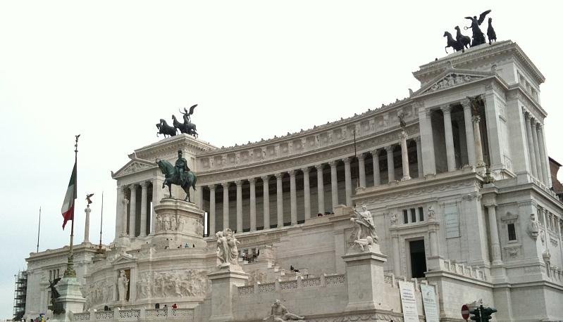 Huge monument