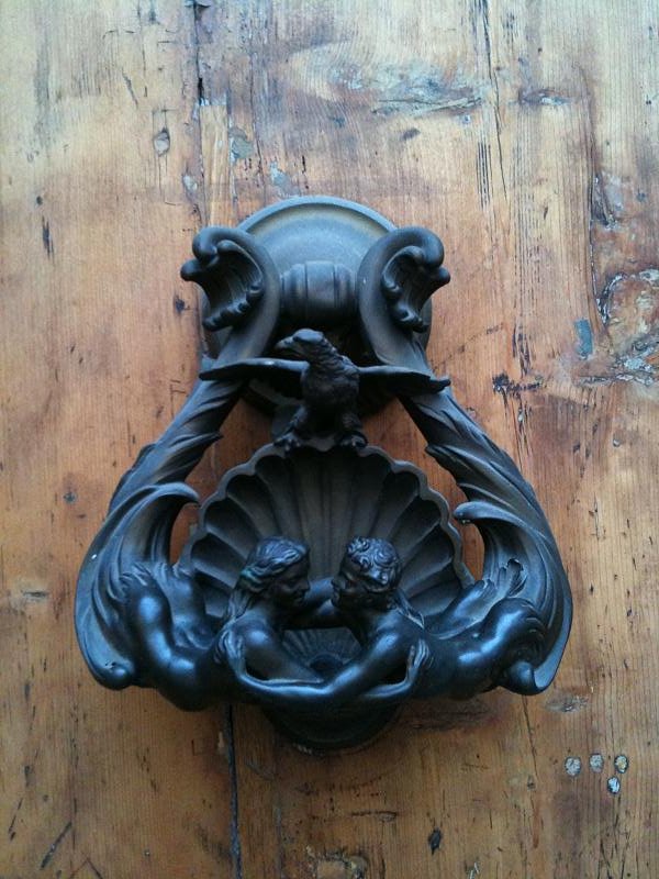 Lovers on a knocker
