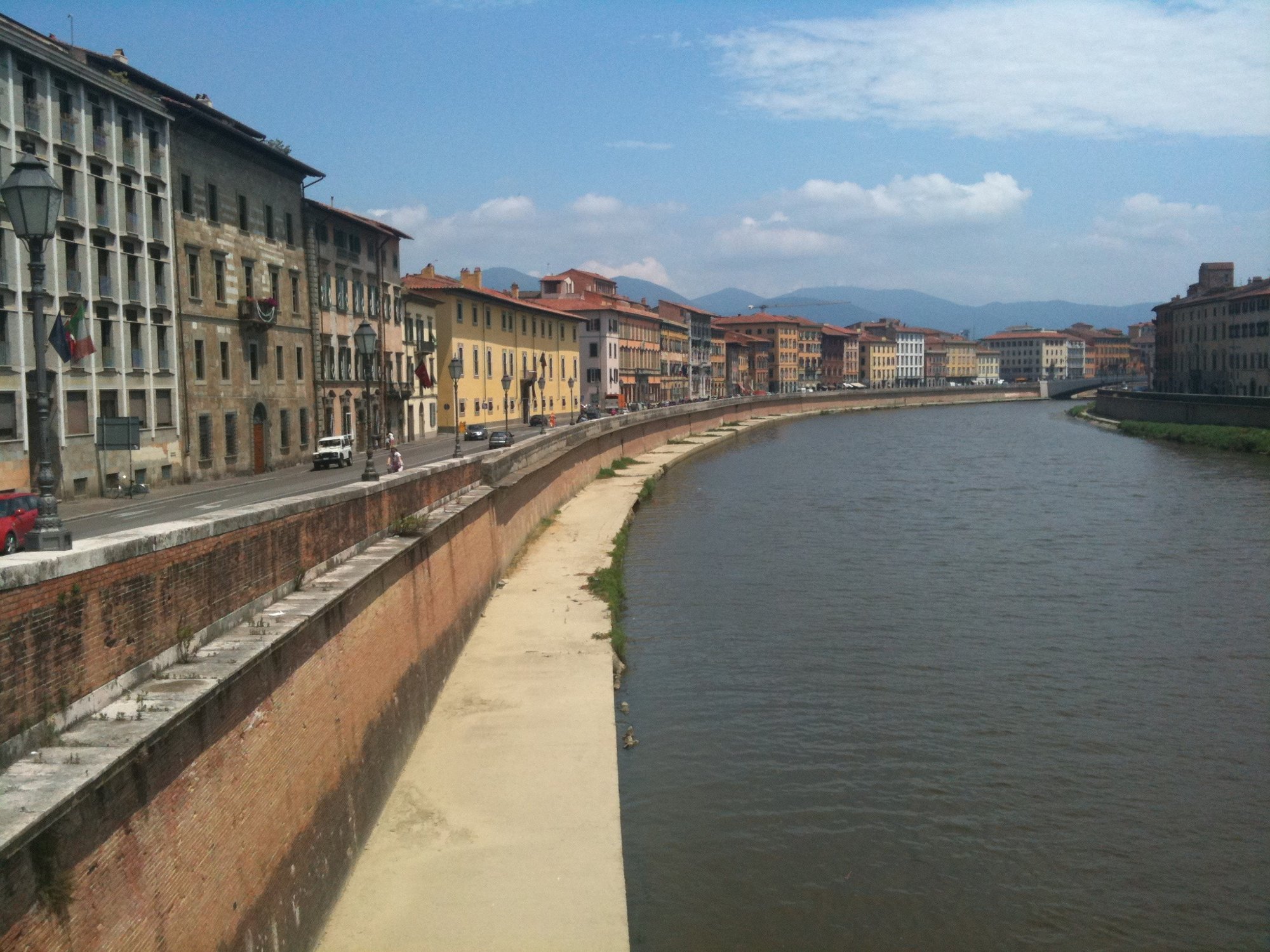 Pisa riverside