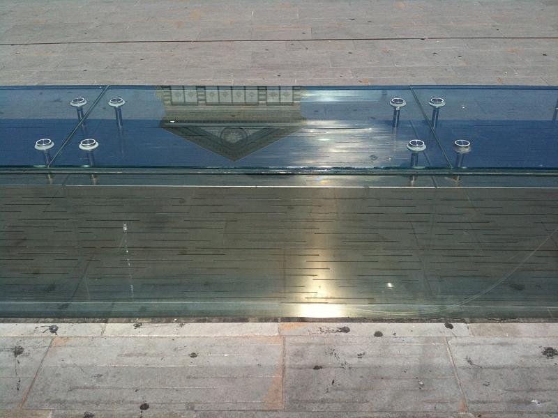 Reflecting the roof