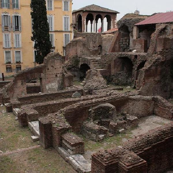 Ruins in a back street