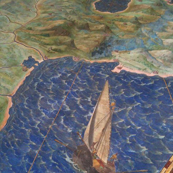 Sailing onto the map