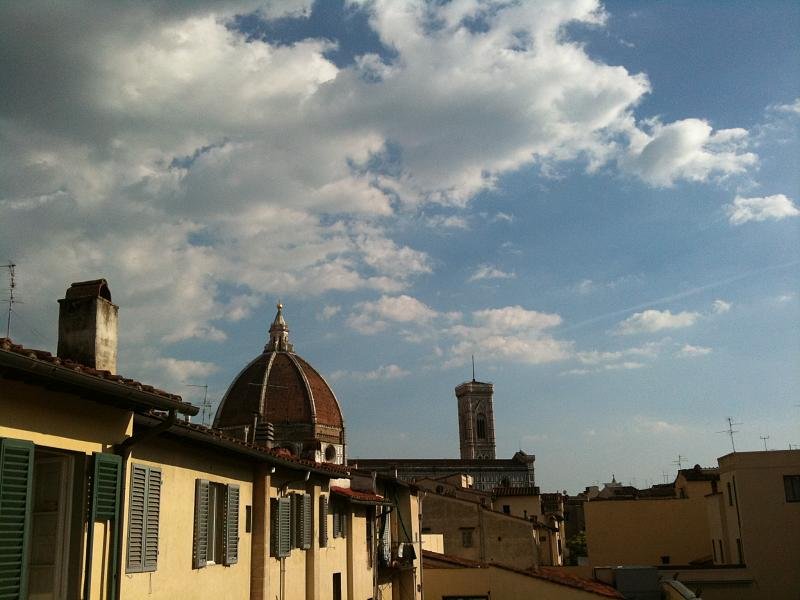 View from the hostel