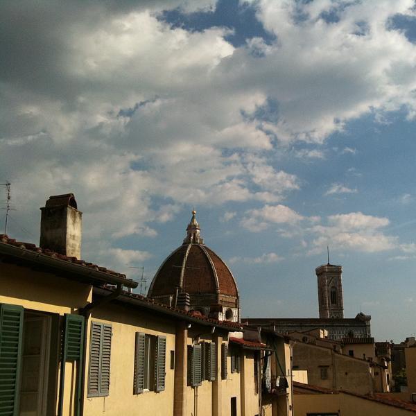 View from the hostel