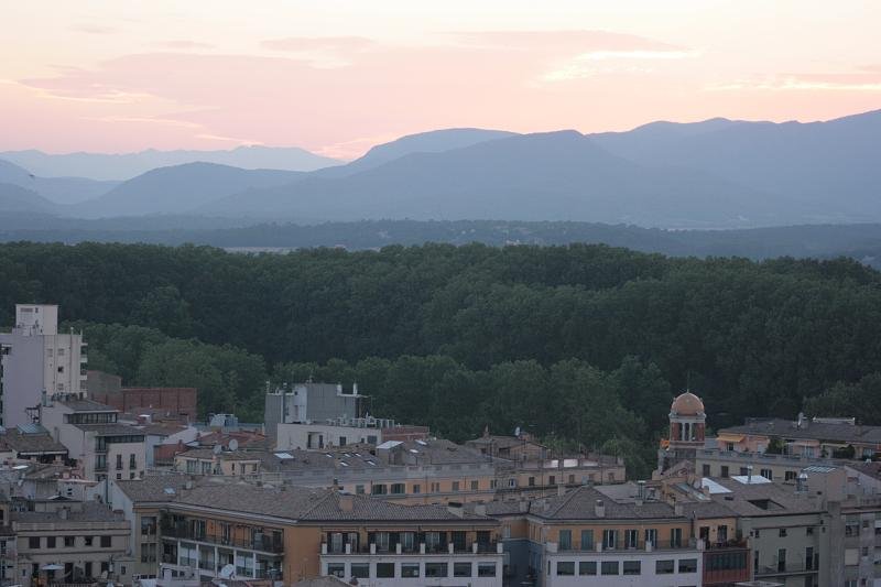 Girona sunset