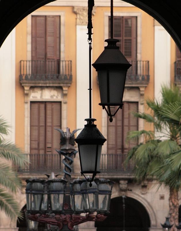 Lights in the archway