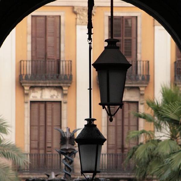 Lights in the archway