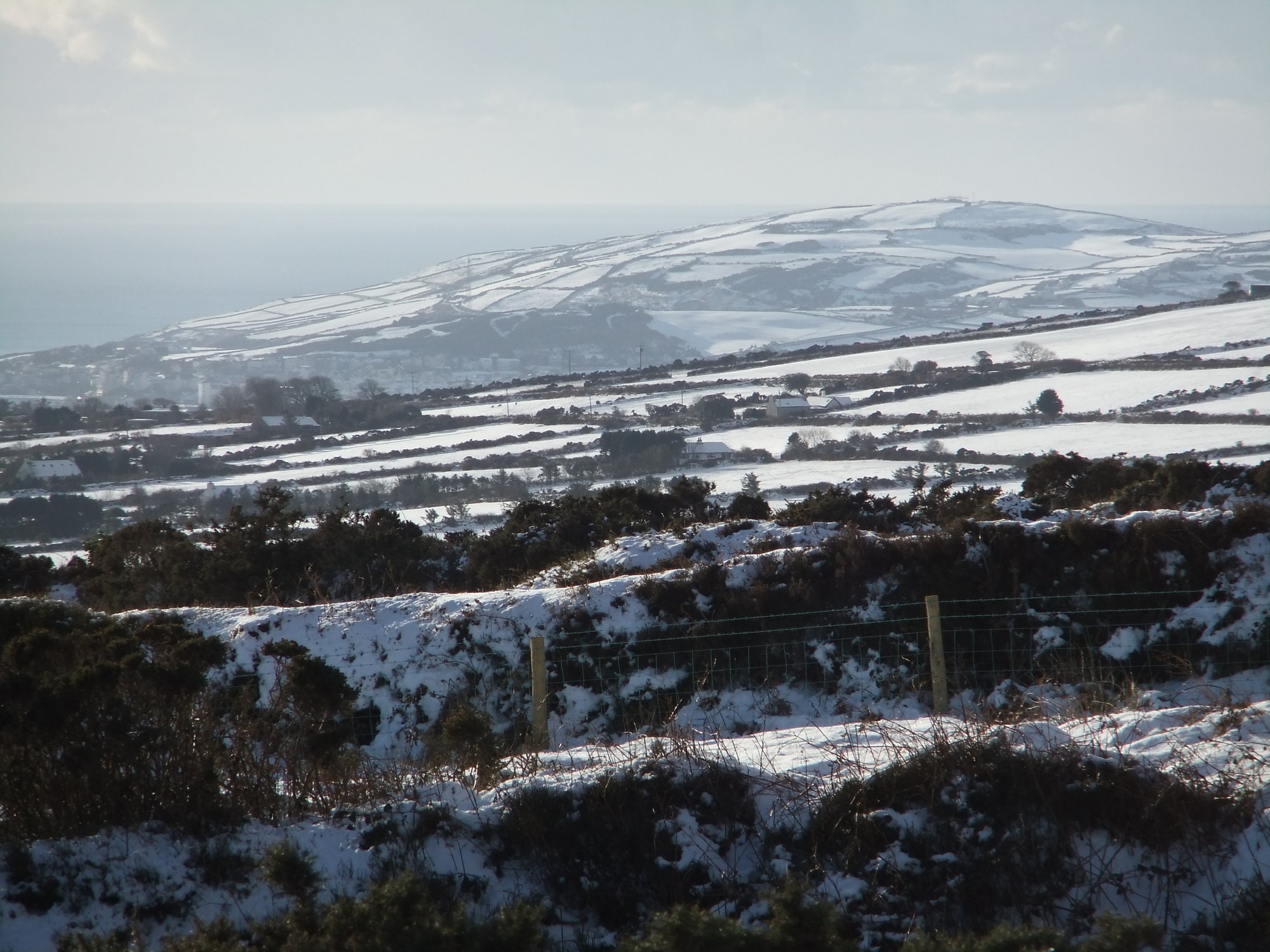 Towards Port St Mary