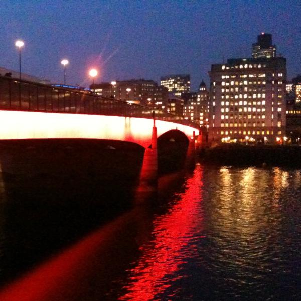 Red, white and blue