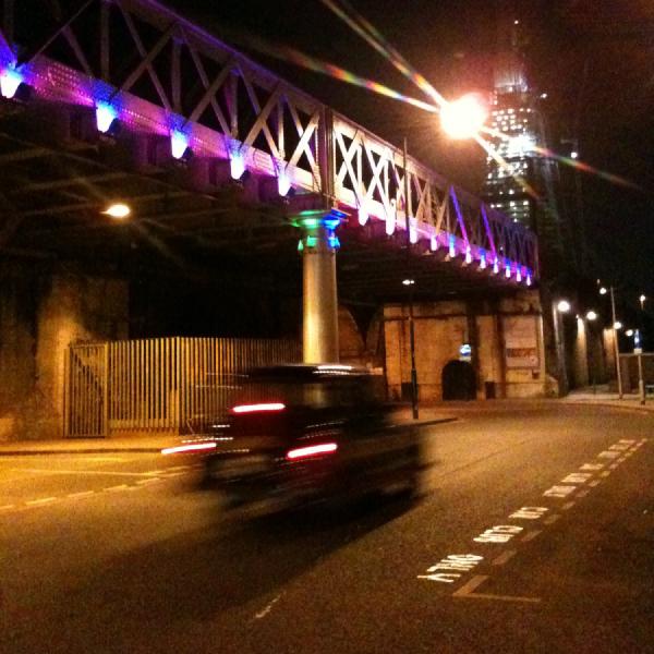 Taxi to The Shard