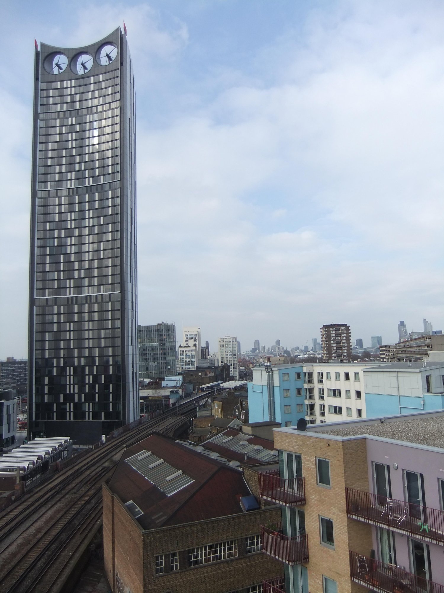 Towering over South London