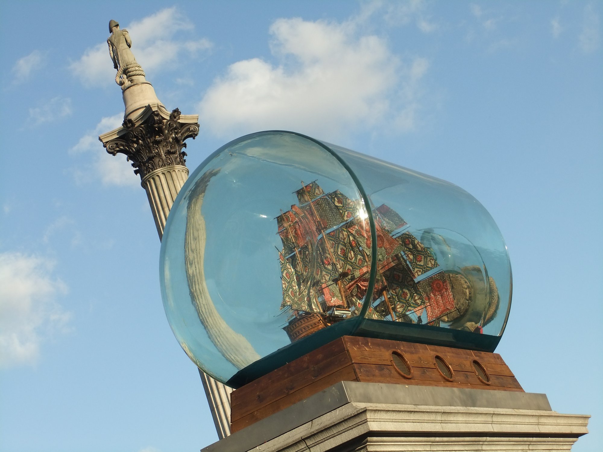 Bending Nelson's Column
