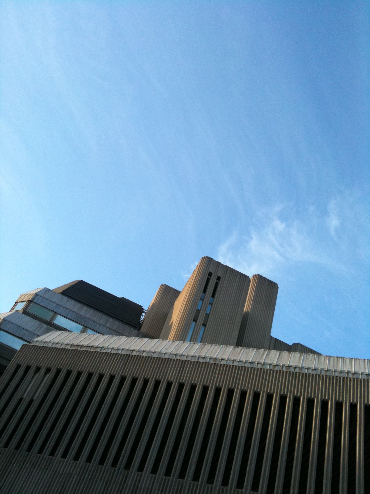 Clouded concrete