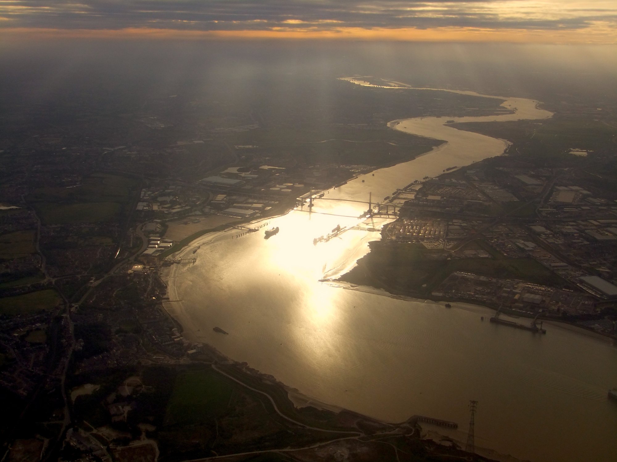 Shining on the Thames