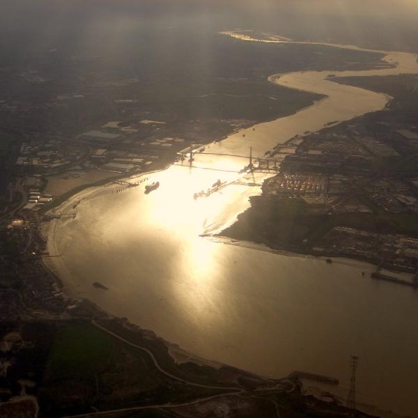 Shining on the Thames