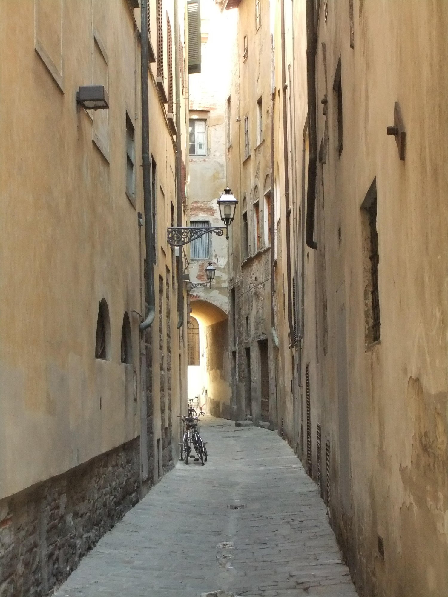 Bike in a back street