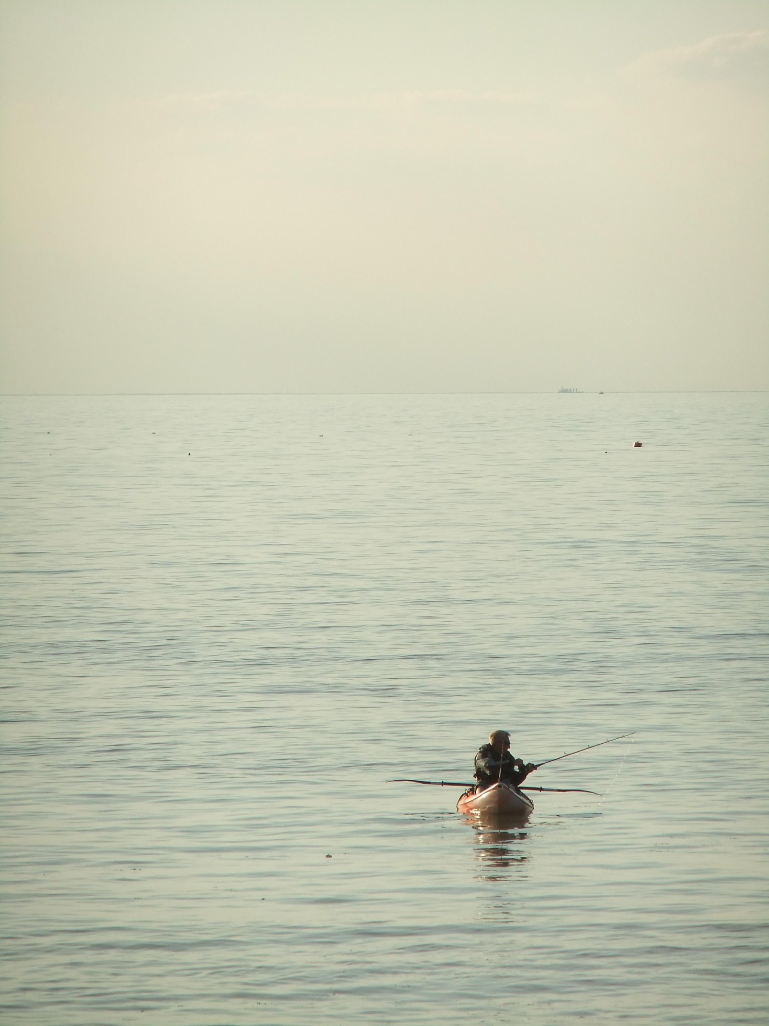 Canoe fishing