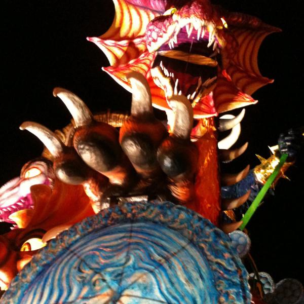 Claws of a dragon