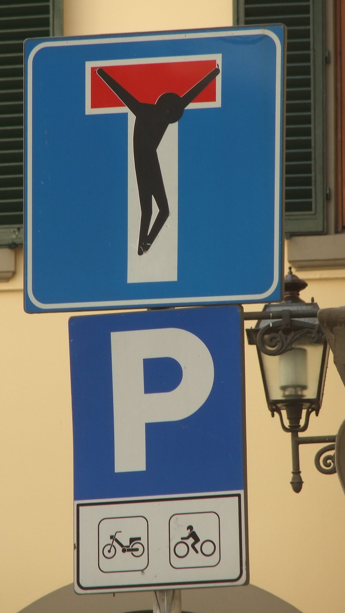 'Dead end' sign