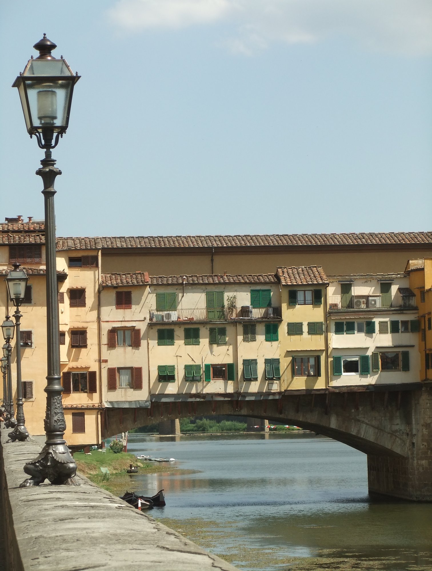 Lamps by the bridge