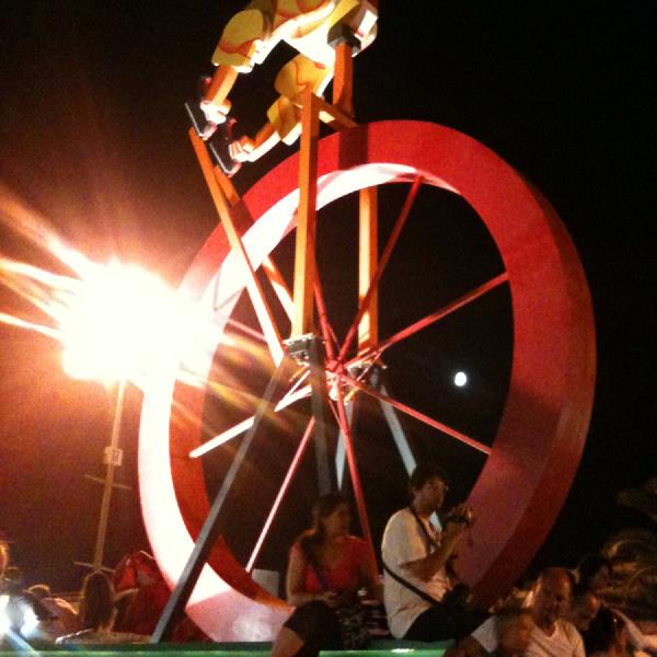 Wheeling the wheel