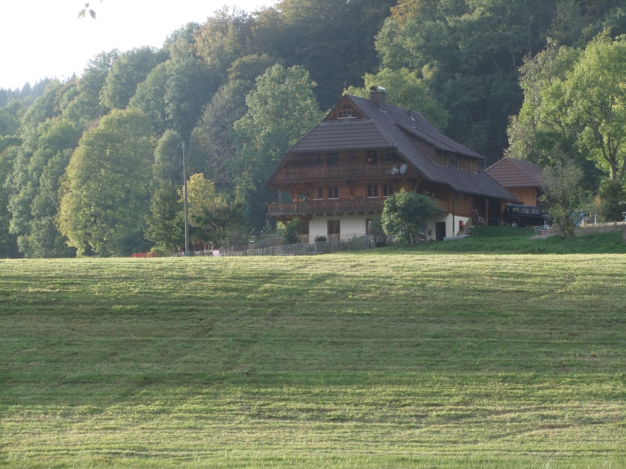 Overlooking the land