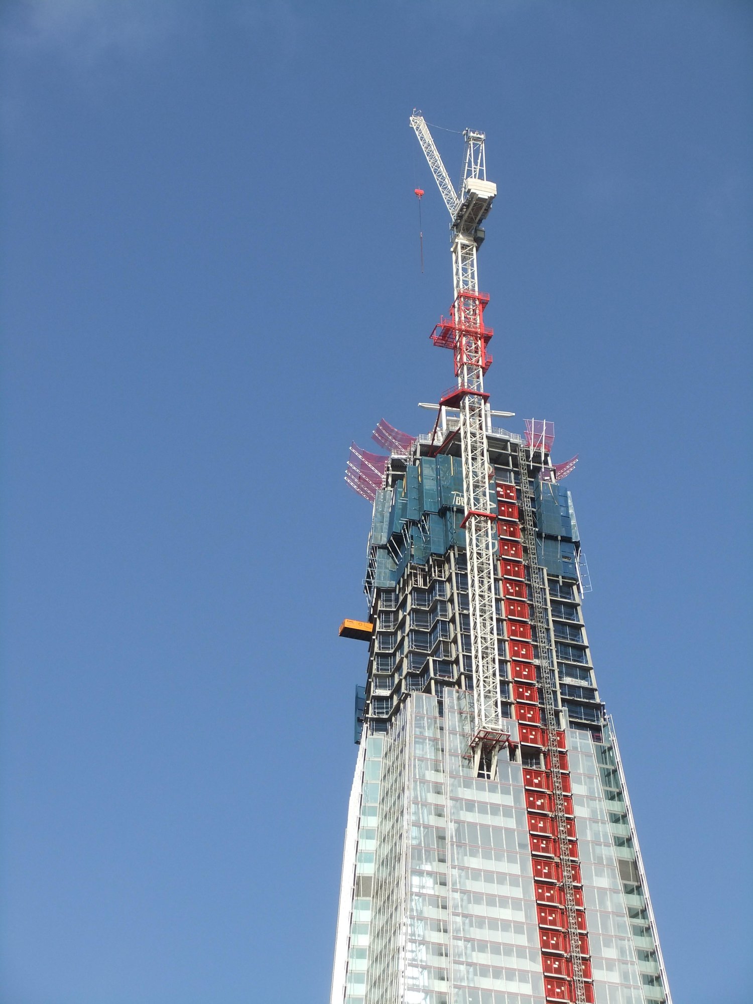 Preparing for the spire