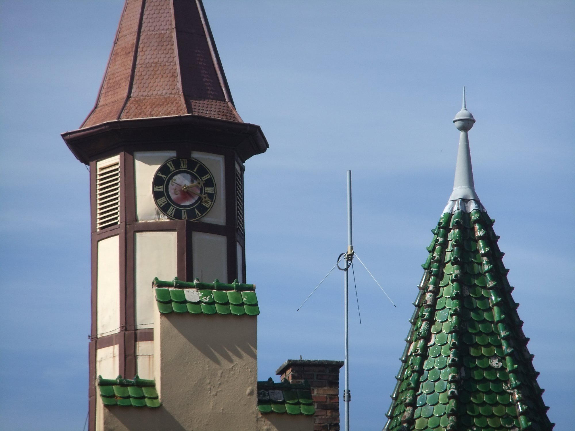 Spires old and new