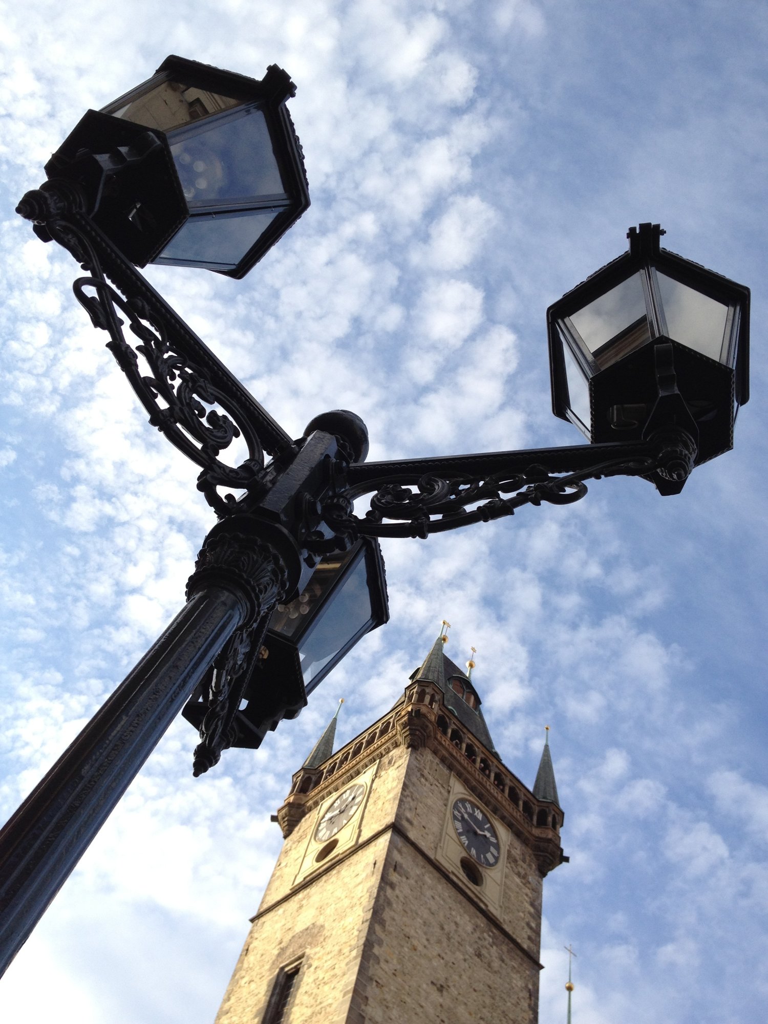 Lights and tower