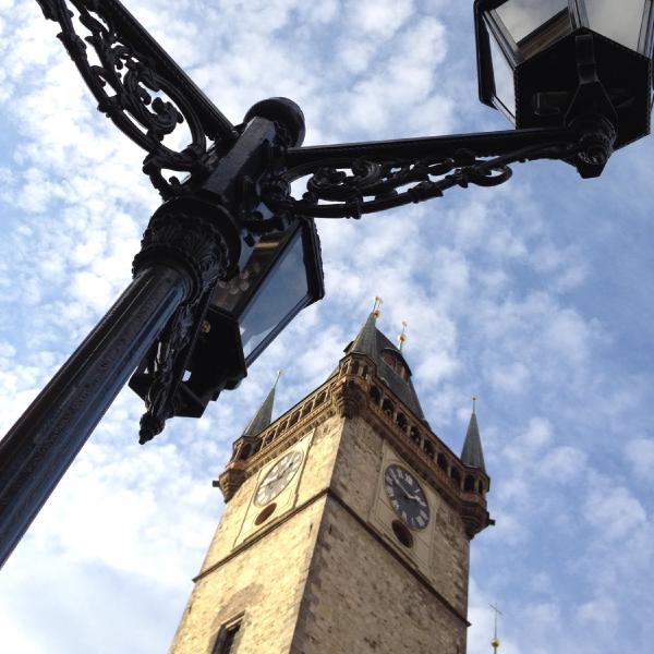 Lights and tower