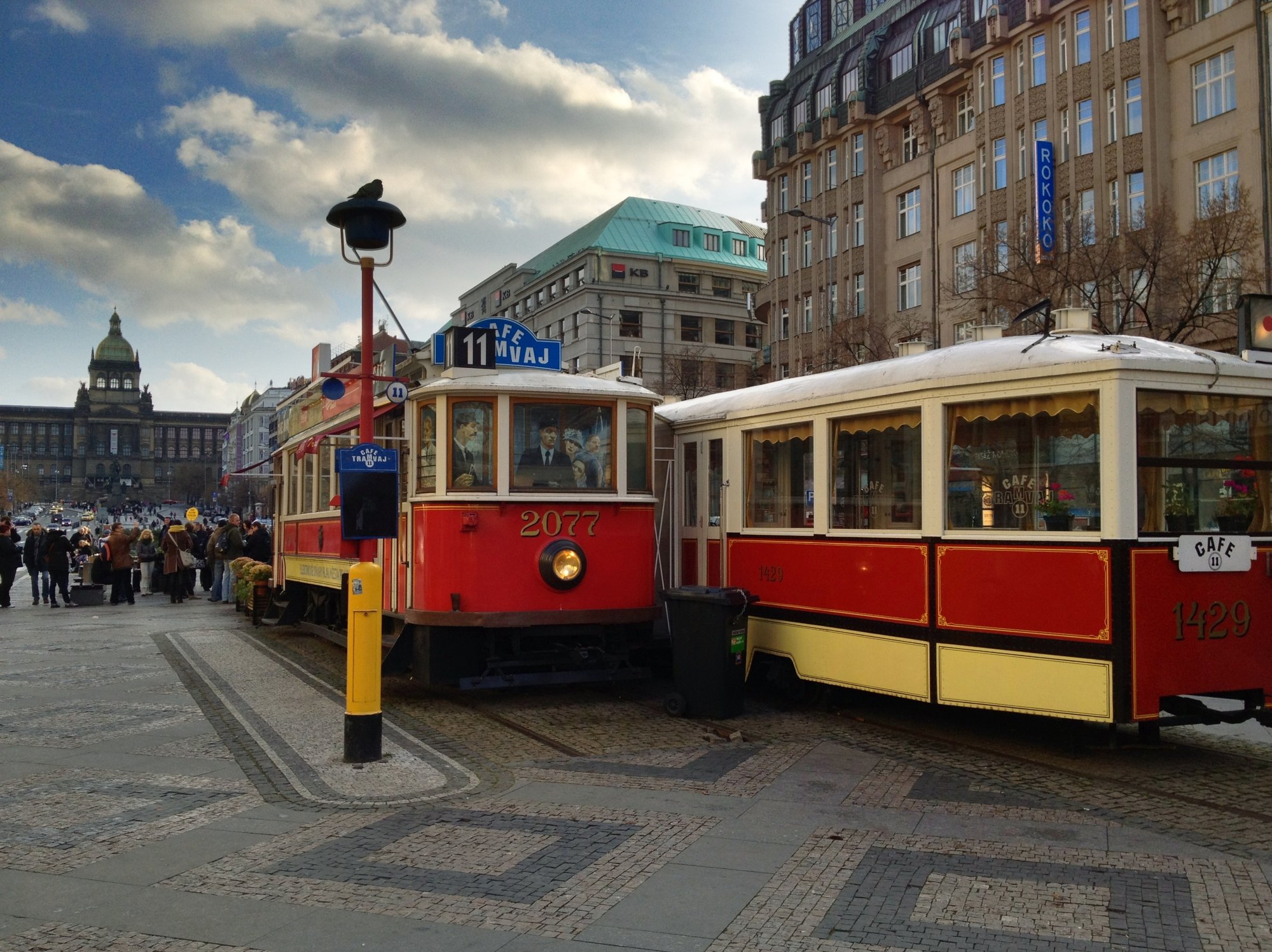 Tram cafe