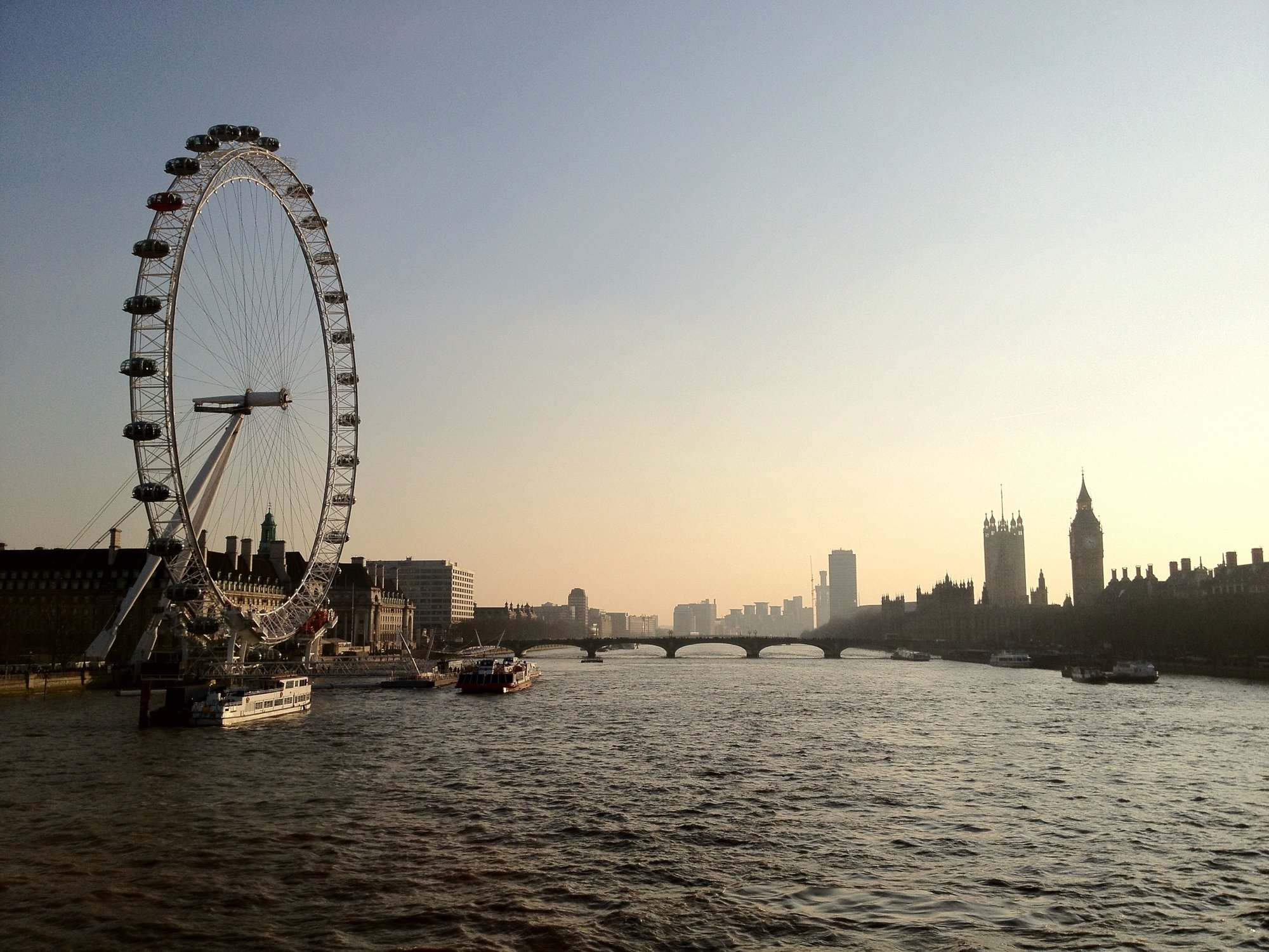 Hazy Thames