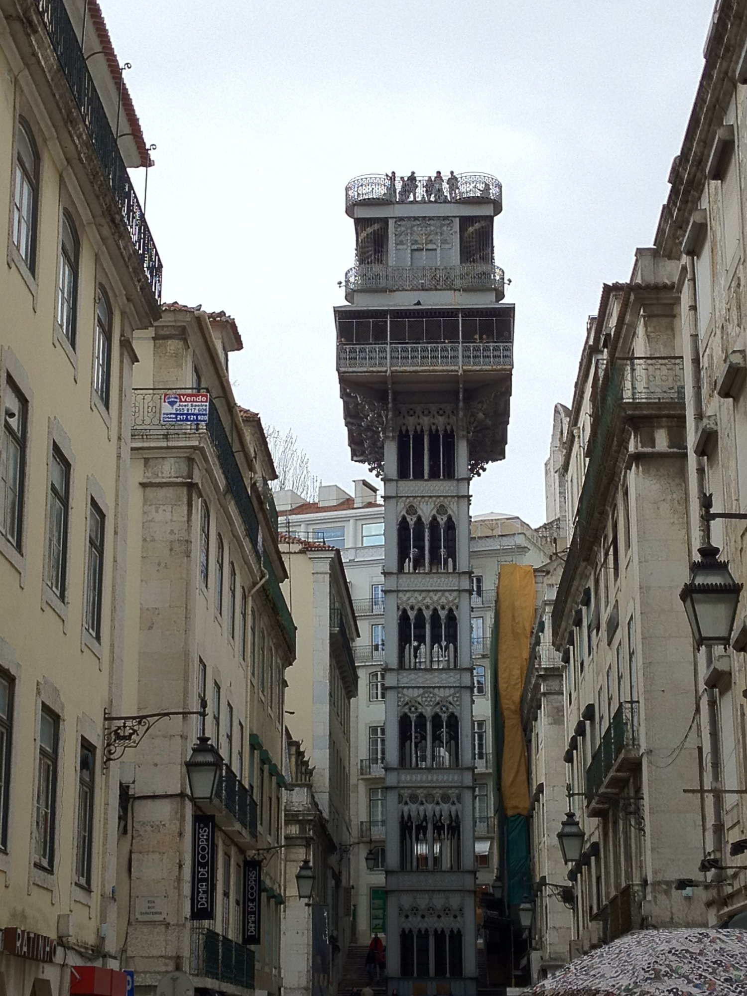 Santa Justa lift and observation tower