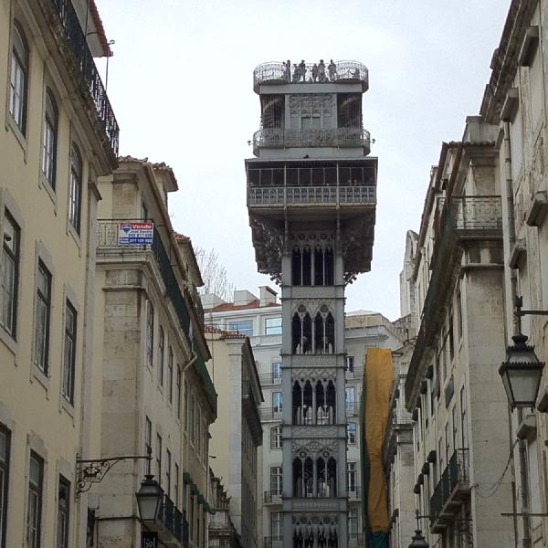 Santa Justa lift and observation tower